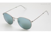 Ray-Ban Round Flash Lenses (RB3447 019/30 50mm) saules brilles